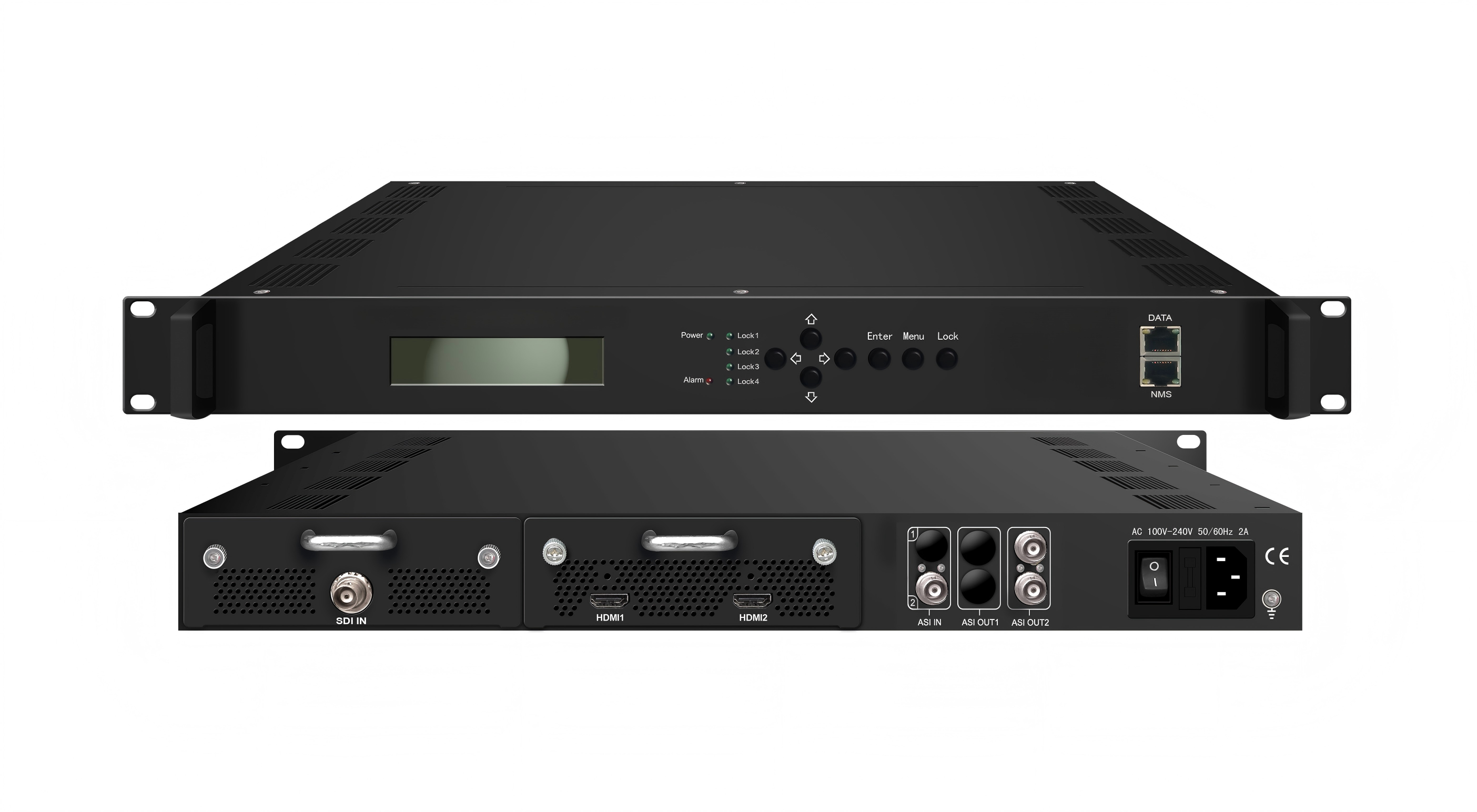 FU4353 2 in 1 MEPG-2 H.264 HD Encoder
